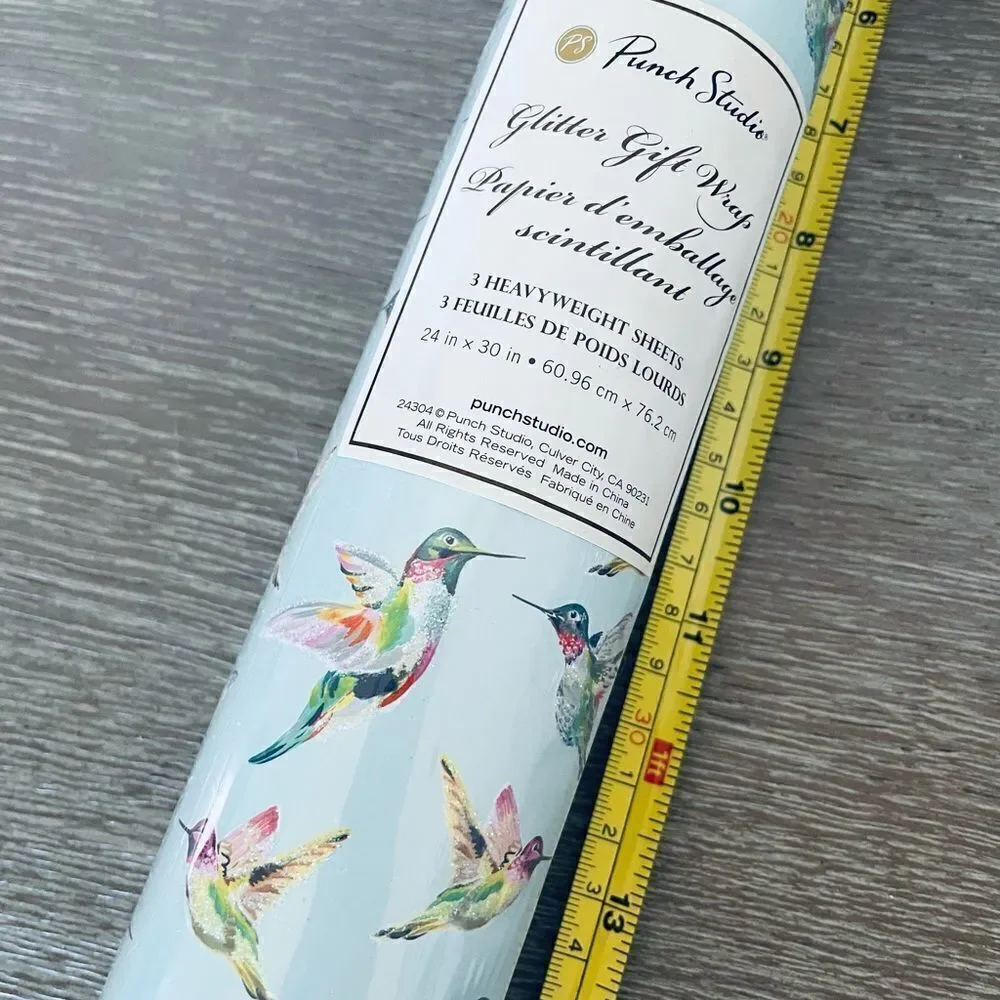 Hummingbird Gift Wrap Wrapping Paper